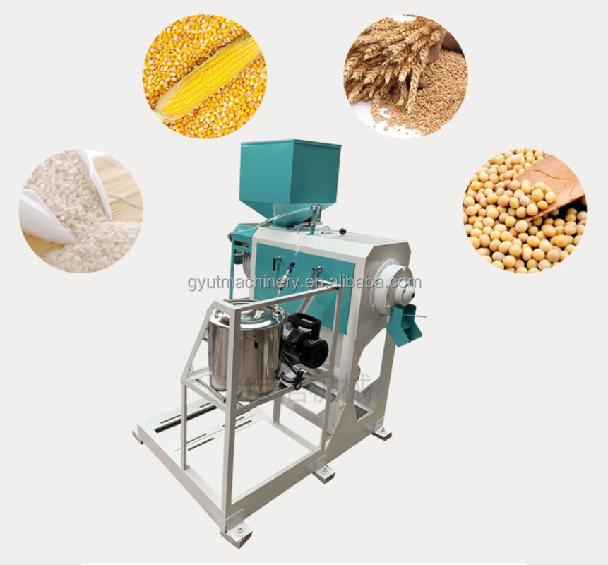 Materia prima de acero inoxidable 3500 KG máquina de molino de arroz husk para el molino de arroz pequeño