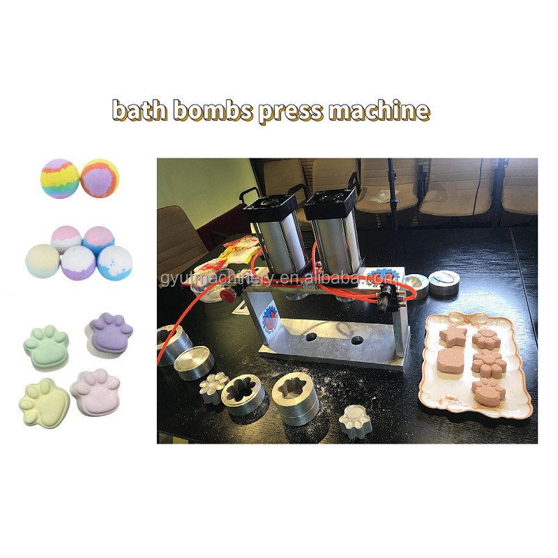 Estación de Prensa Multí Small Bath Bomb Prensa Máquina para la planta de fabricación a un precio asequible