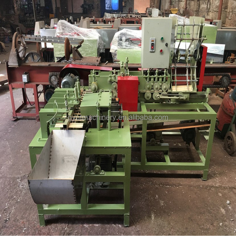 5.5KW Máquina de afilar palillos de alta capacidad para 80000 piezas / 8 horas Eficiencia