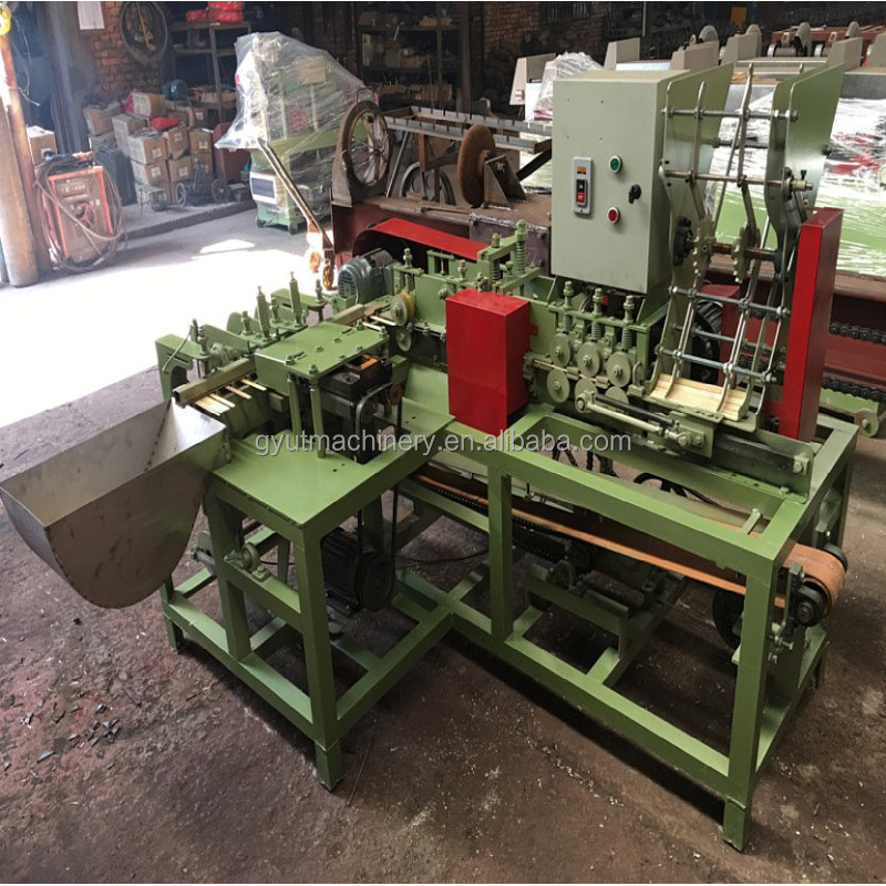 5.5KW Máquina de afilar palillos de alta capacidad para 80000 piezas / 8 horas Eficiencia