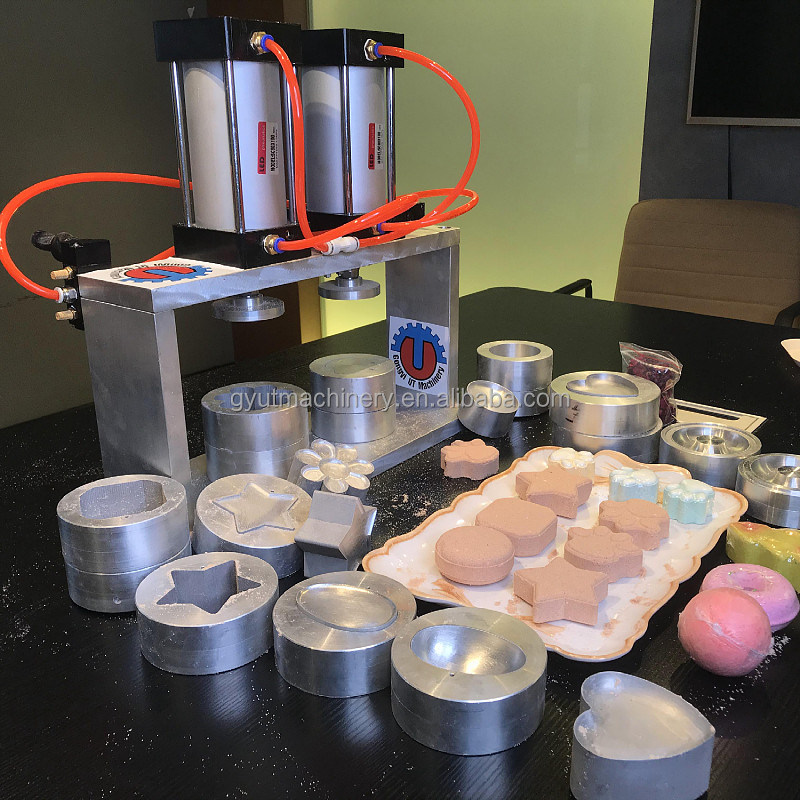 Bar de champú casero profesional bomba de baño de burbujas máquina de prensa de fizzer para hacer burbujas