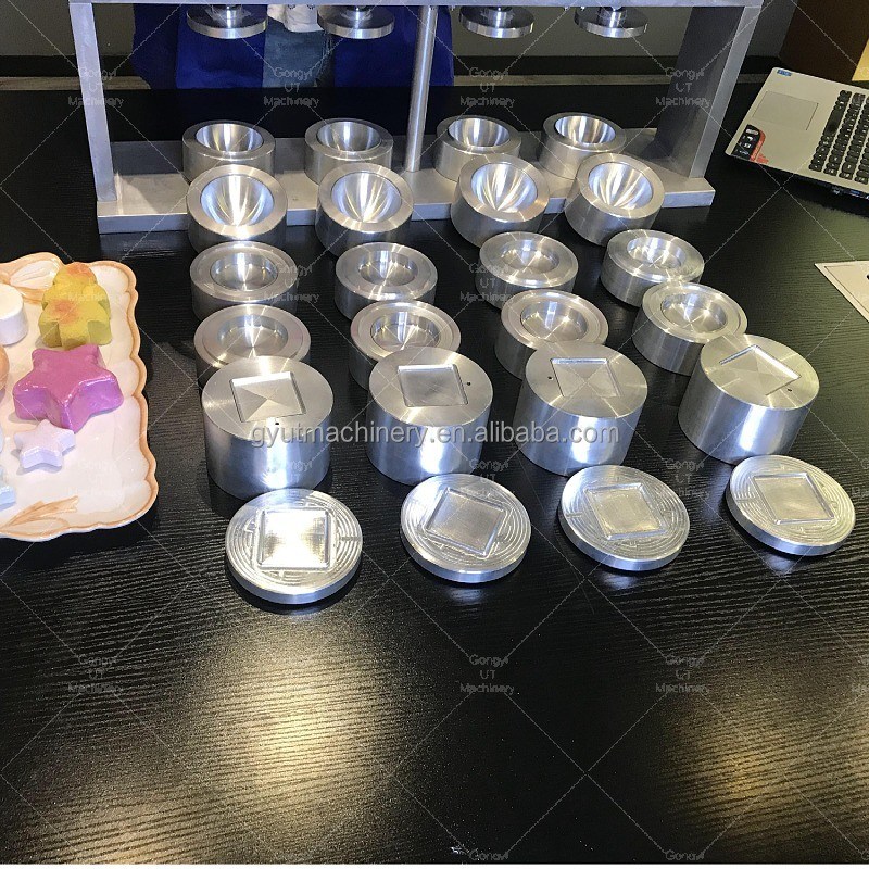 Precio asequible Pneumático en casa bomba de baño máquina de presión manual para hacer barras de champú DIY