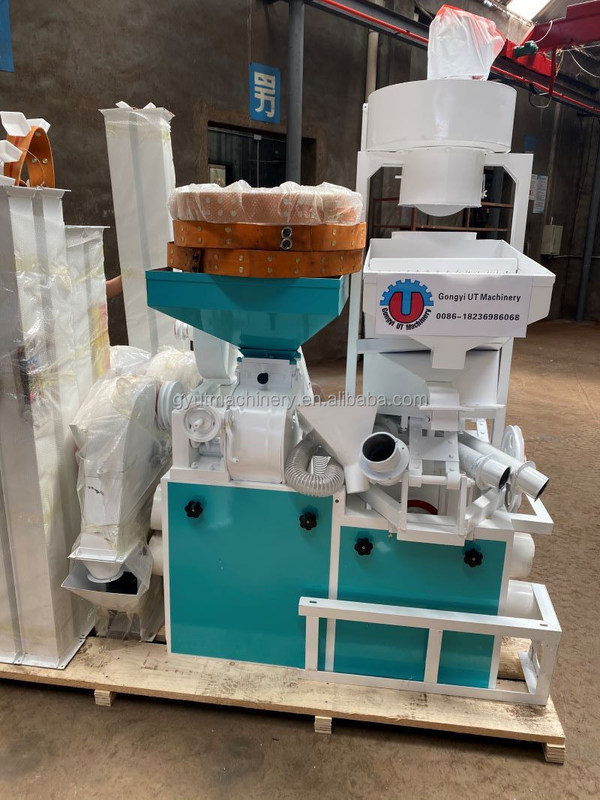Ventaja de trabajo Máquina de moler de arroz automática para una producción de 15 toneladas/día
