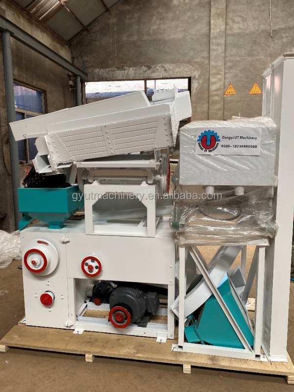 Ventaja de trabajo Máquina de moler de arroz automática para una producción de 15 toneladas/día