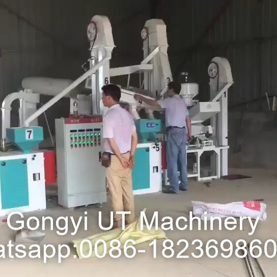 Máquina de moler de arroz automática de 380 V para materiales de acero inoxidable y arroz