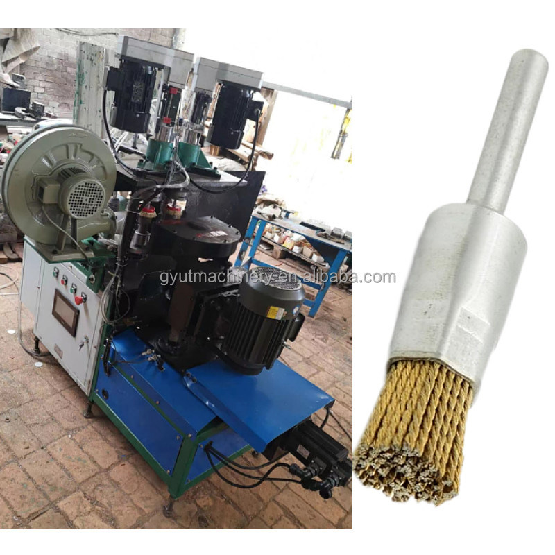 Máquinas industriales para hacer cepillos de acero inoxidable para la producción de cepillos de precisión