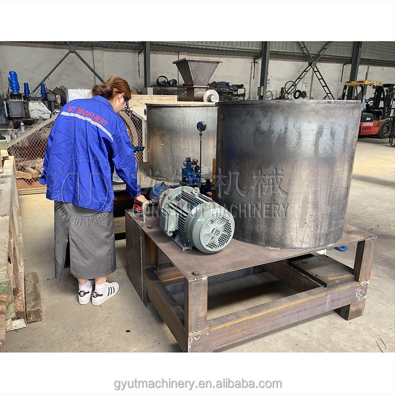 250-300 kg por hora Capacidad Presión de madera de madera de briquetas hidráulica para papel de cartón residual