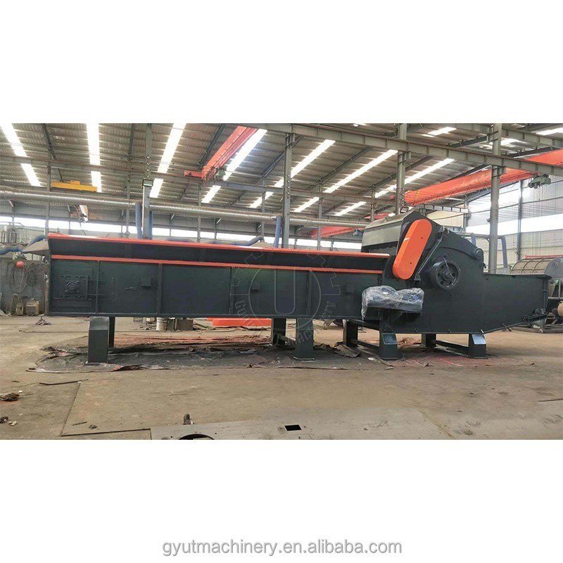 Potente trituradora de madera para procesar hierba de paja y ramas de madera 3-5cm astillas de madera