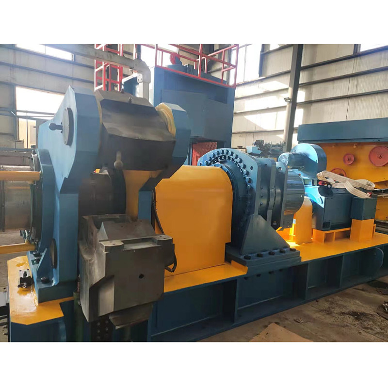 Máquina de extrusión de barras de aluminio/cobre usadas para el sitio de trabajo 27 metros de longitud