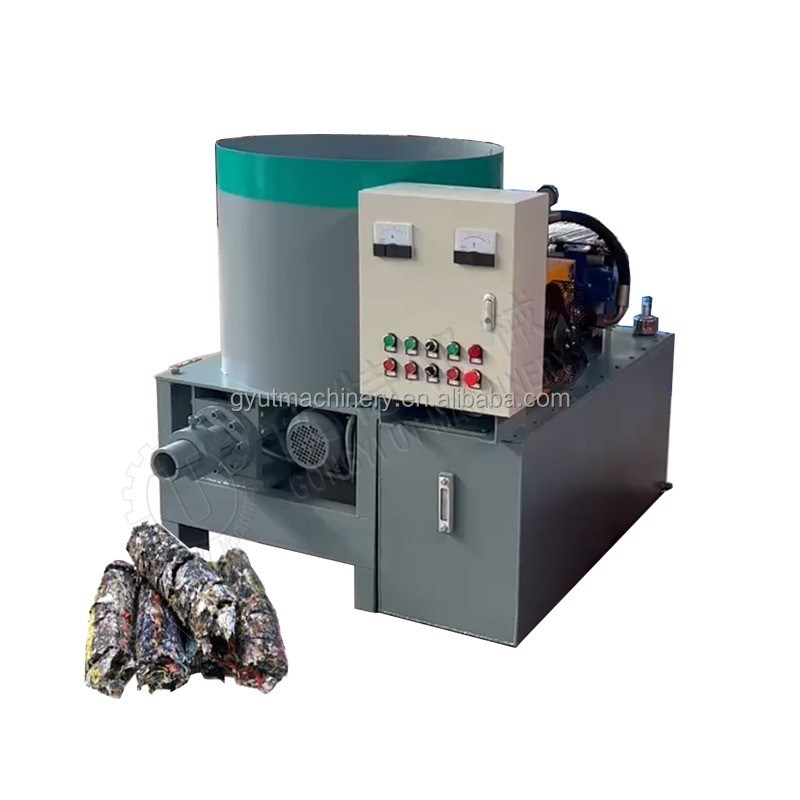 Prensas de briqueteado de papel triturado de polvo de papel máquina para madera dura serrucha y cáscara de arroz