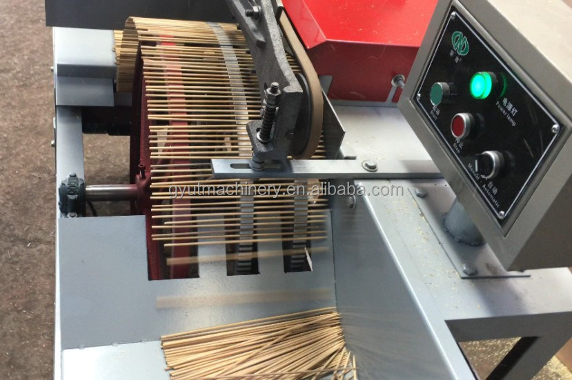 Separador de tiras de bambú para 1250 x 700 x 500MM palillo de dientes palillo de comida palillo de barbacoa