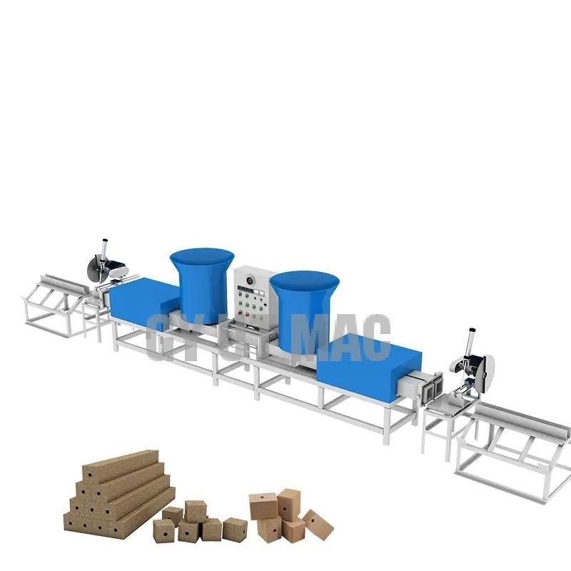 1200 KG de peso Prensa hidráulica para UT comprimido madera máquina de fabricación de bloques de aserrín