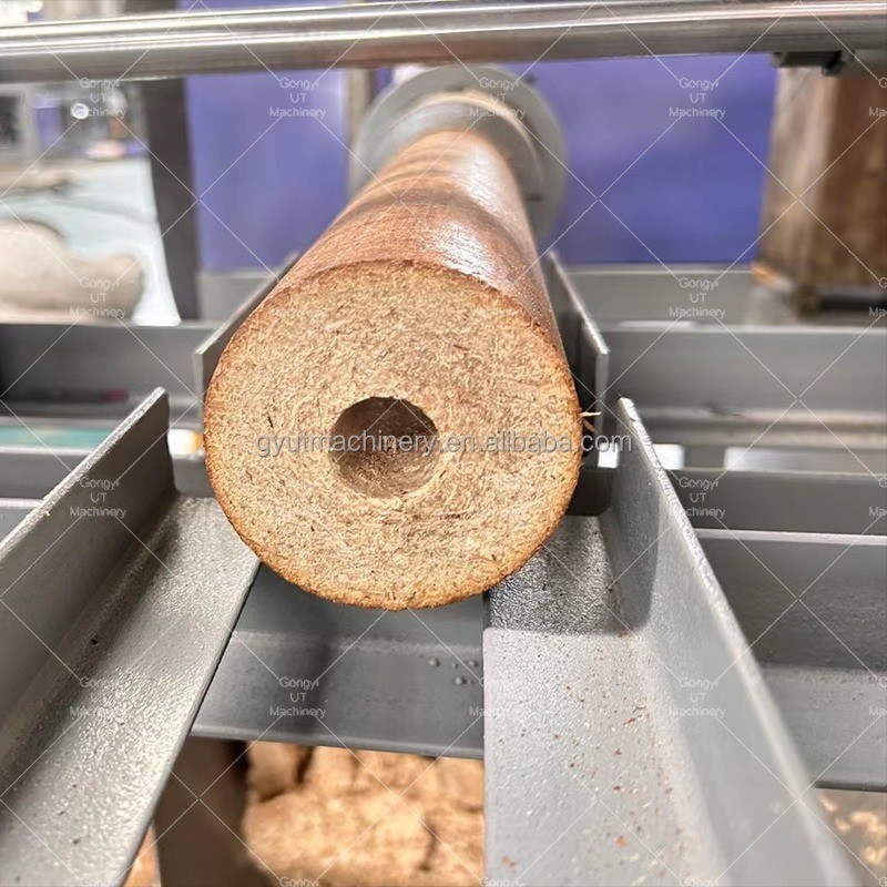 1200 KG de peso Prensa hidráulica para UT comprimido madera máquina de fabricación de bloques de aserrín