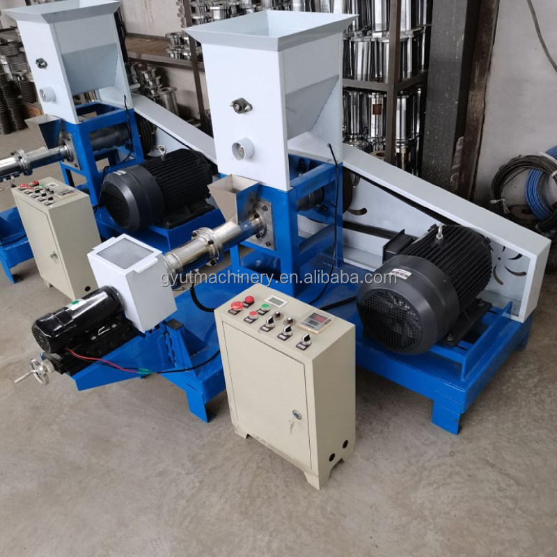 Trabajo automático 400-500KG/H máquina de pellets flotante comercial para alimentos para peces para mascotas