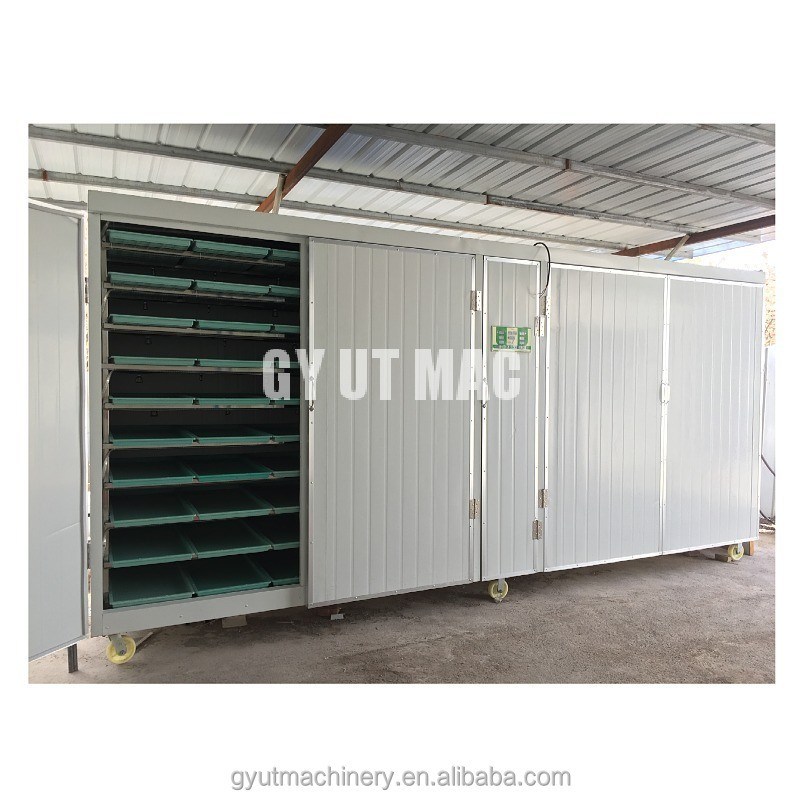 500 kg/día Capacidad de contenedores tipo Muti de capa de cebada Máquinas para el cultivo de microgreens