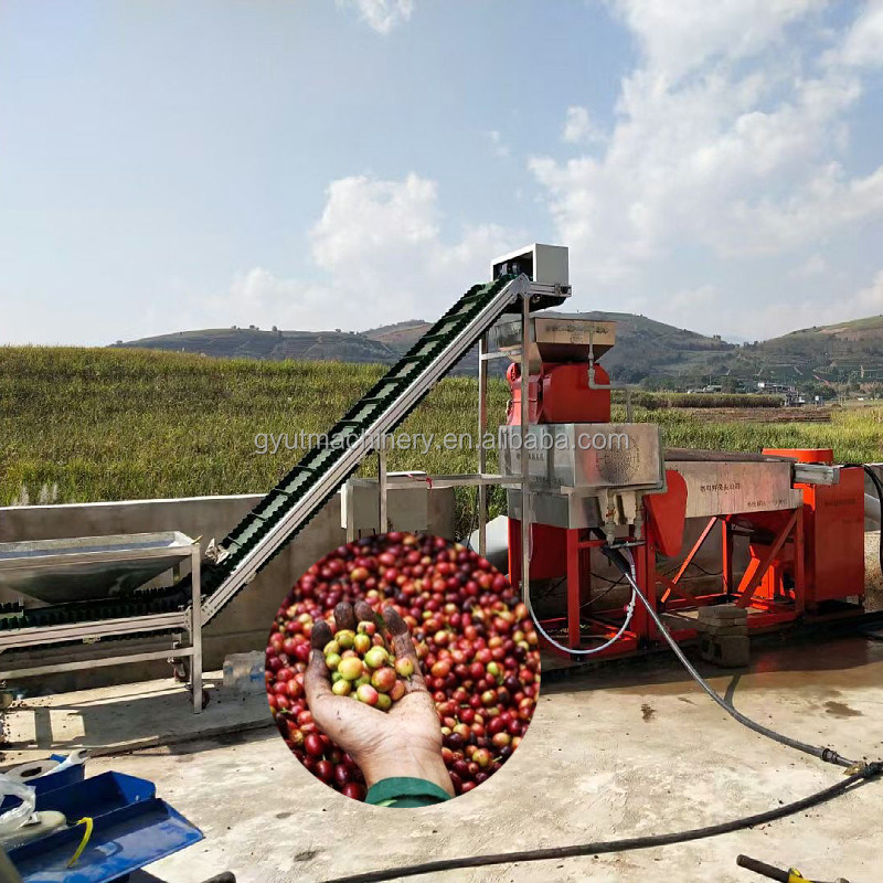 Máquina para pelar granos de café/cacao para la producción industrial con 910*730*1265 mm de tamaño