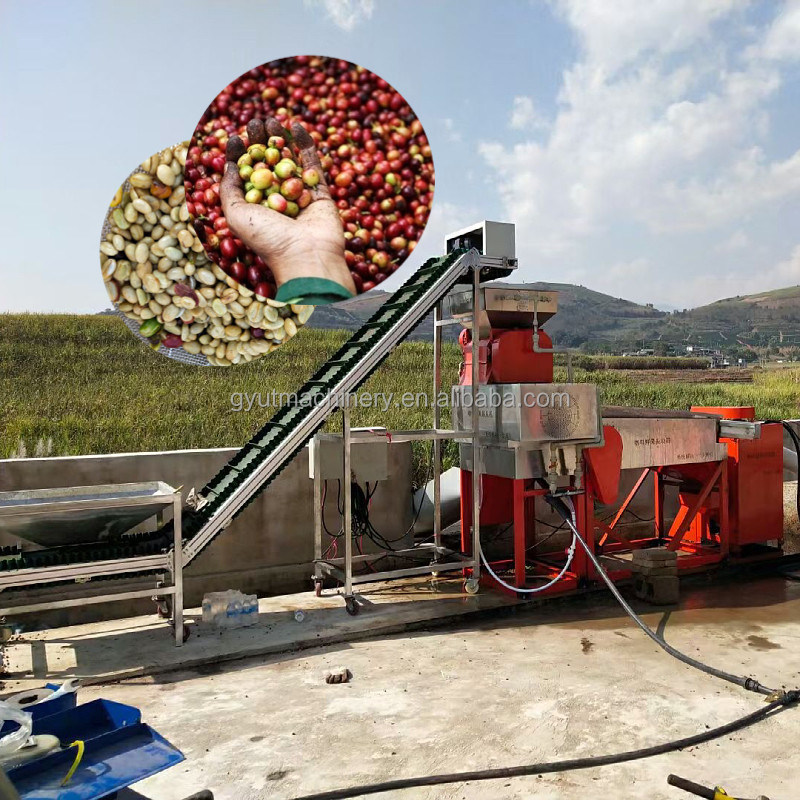 Máquina de trillado de granos de café verde de baja energía para procesamiento de gran capacidad