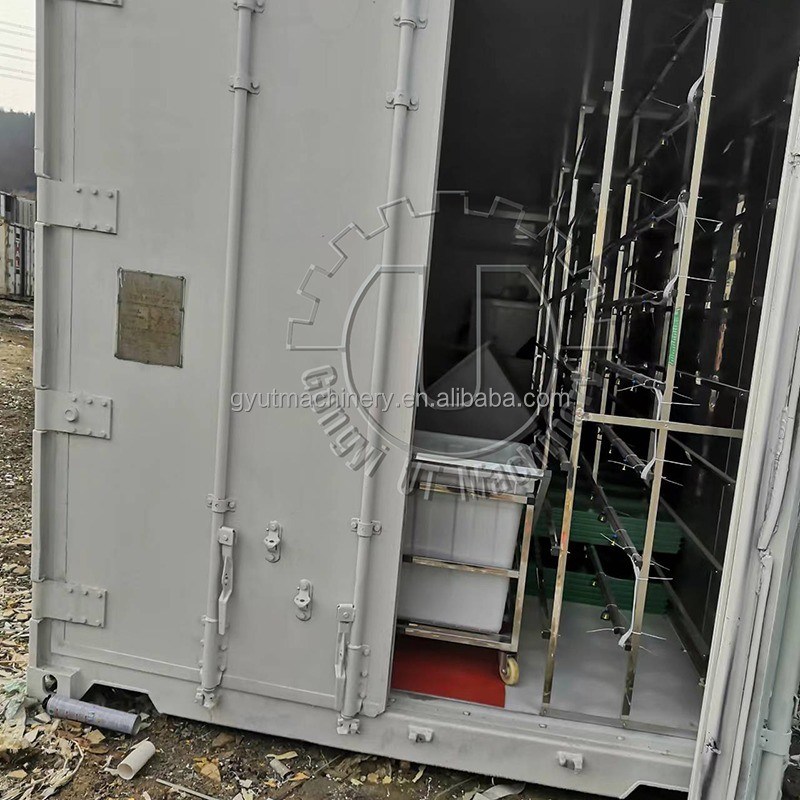 64pcx Caja de brotes comercial 40 HQ Contenedor de sistema de forraje hidropónico para el cultivo agrícola